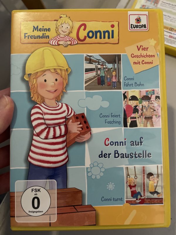 Conni auf der Baustelle